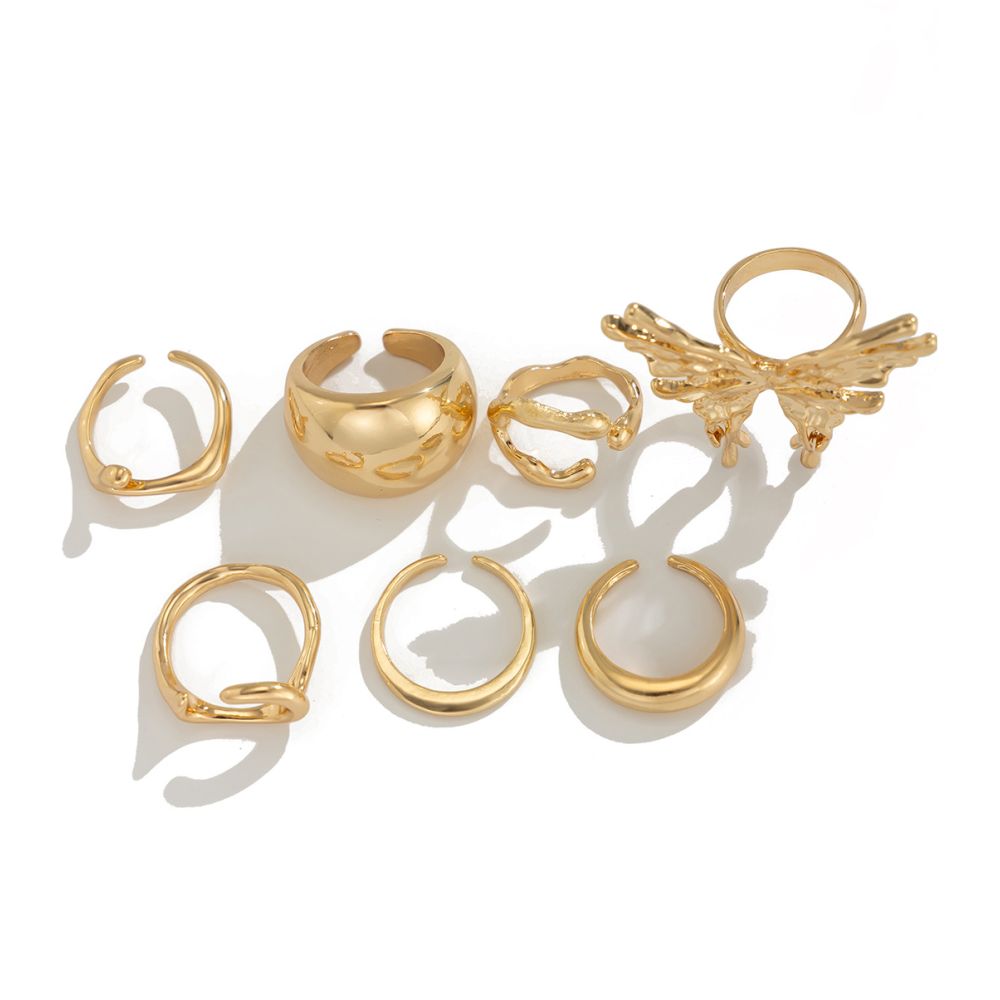 Lava butterfly ring set 7psc 2 variants image 4