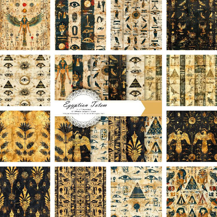 Egyptian Totem Collection background paper