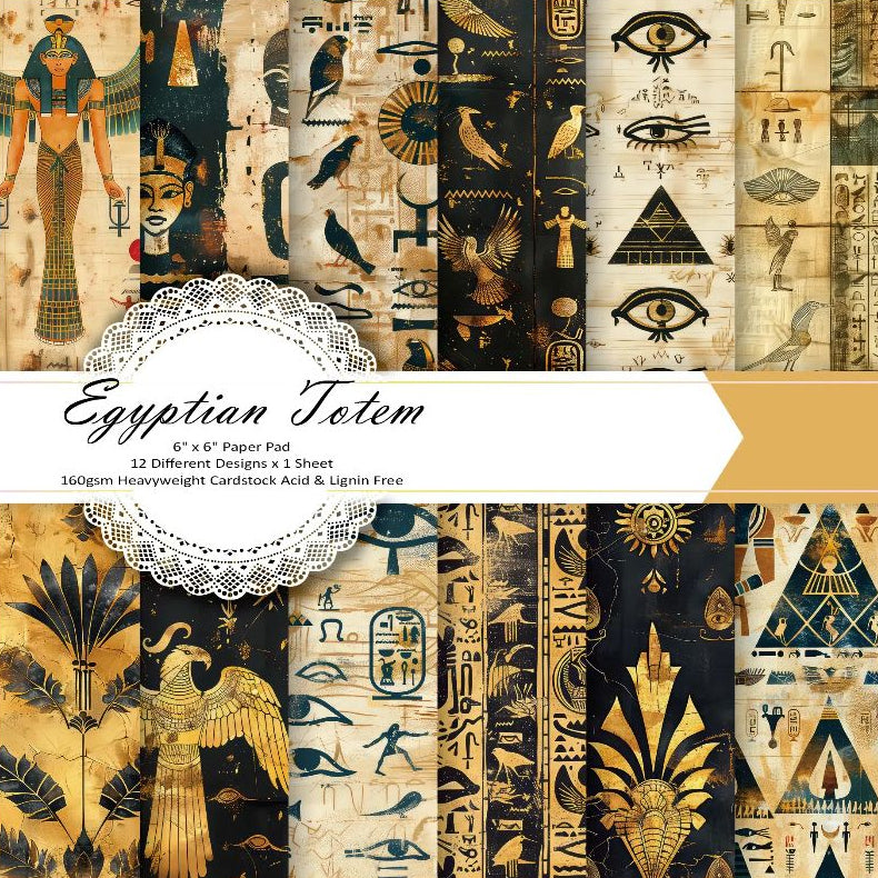 Egyptian Totem Collection background paper image 1