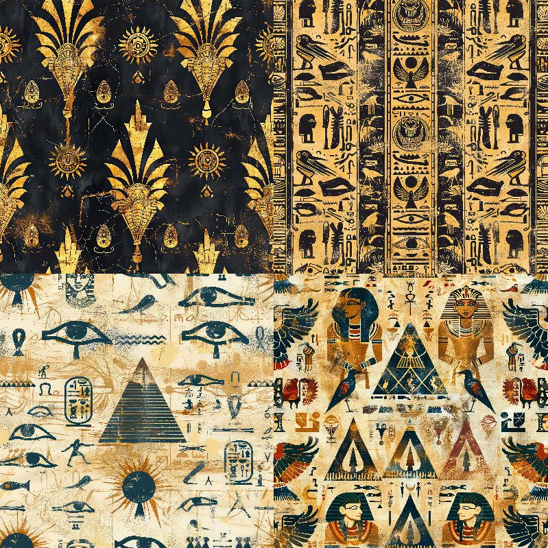Egyptian Totem Collection background paper image 3