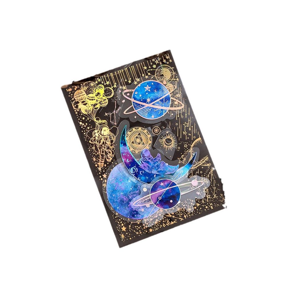Night Flight Series PET Stickers 40 sheets 4 designs image 4