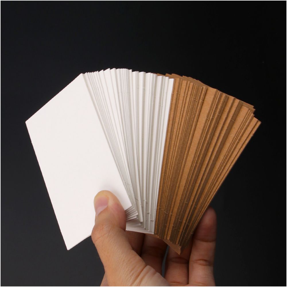 Color laser small card 9cm x 5 4cm 100psc image 4