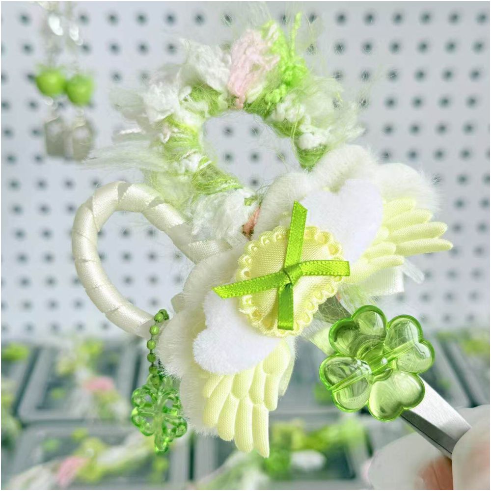 Cute Art Scissors Handmade Clover image 5
