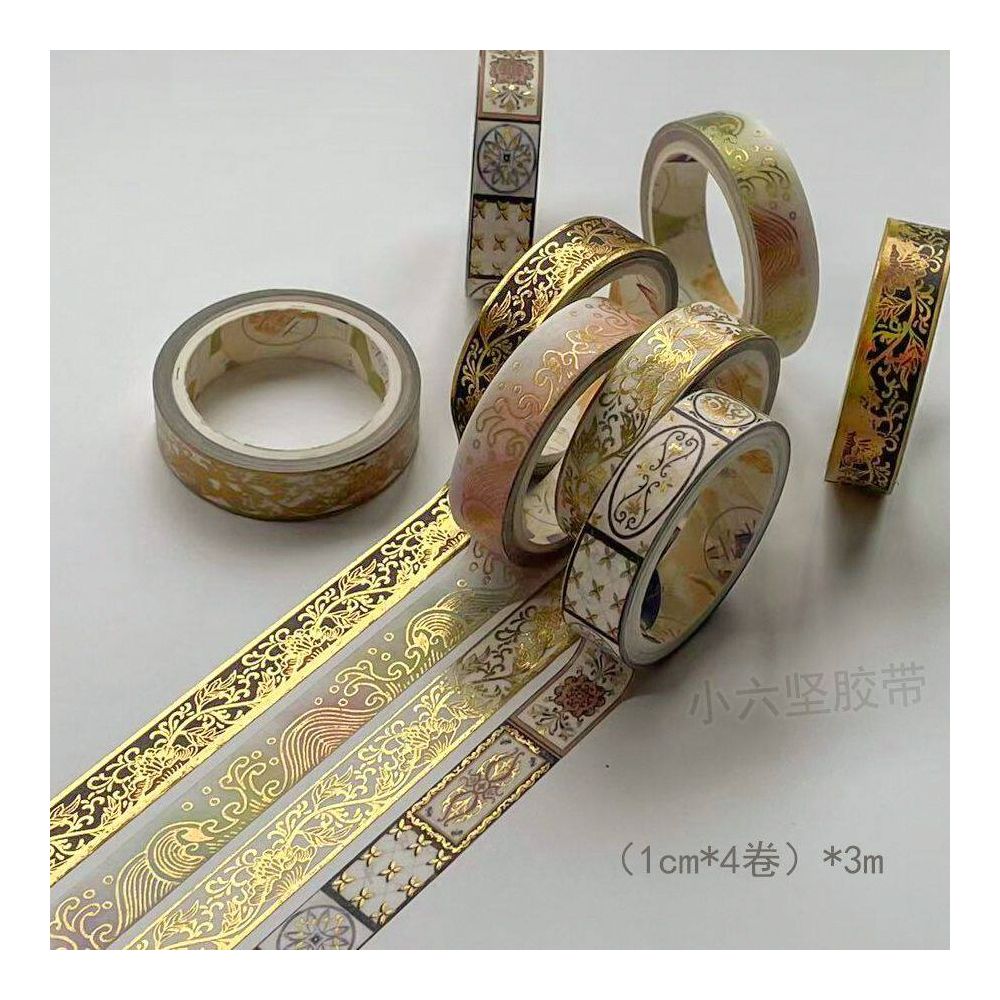 Antique style paper tape 10 variants image 0