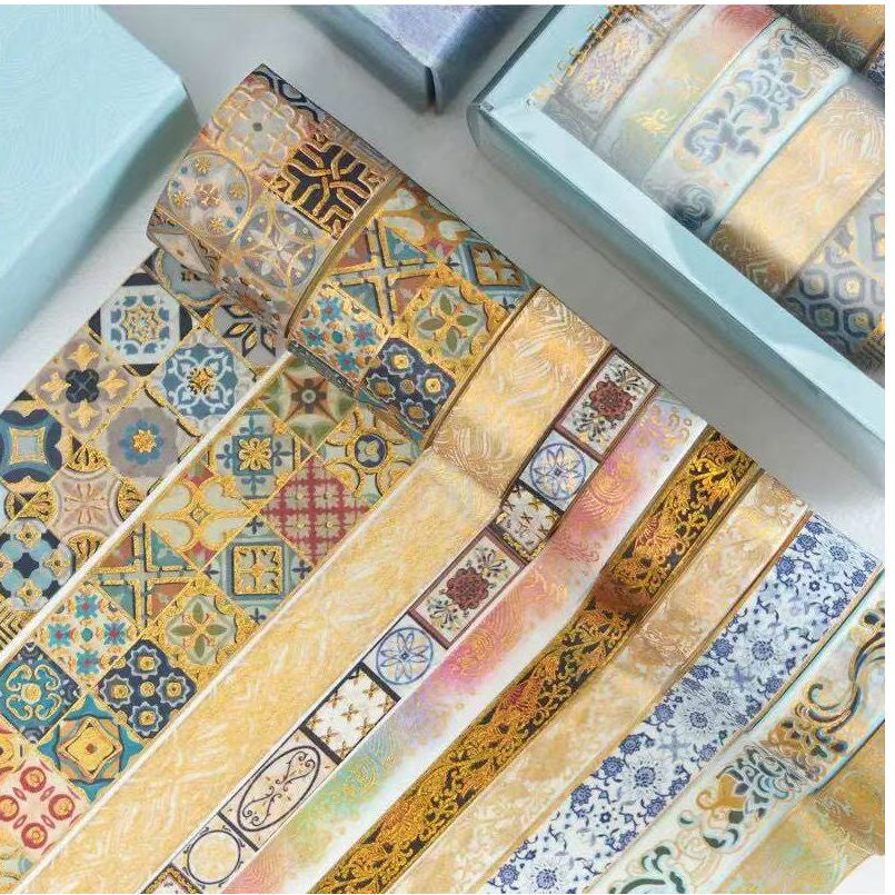 Antique style paper tape 10 variants