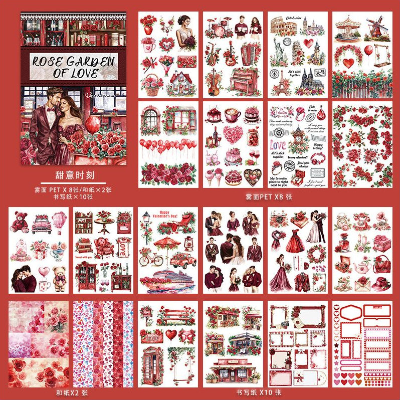 Sticker book for journaling sticker book 4 Styles 20 Sheets