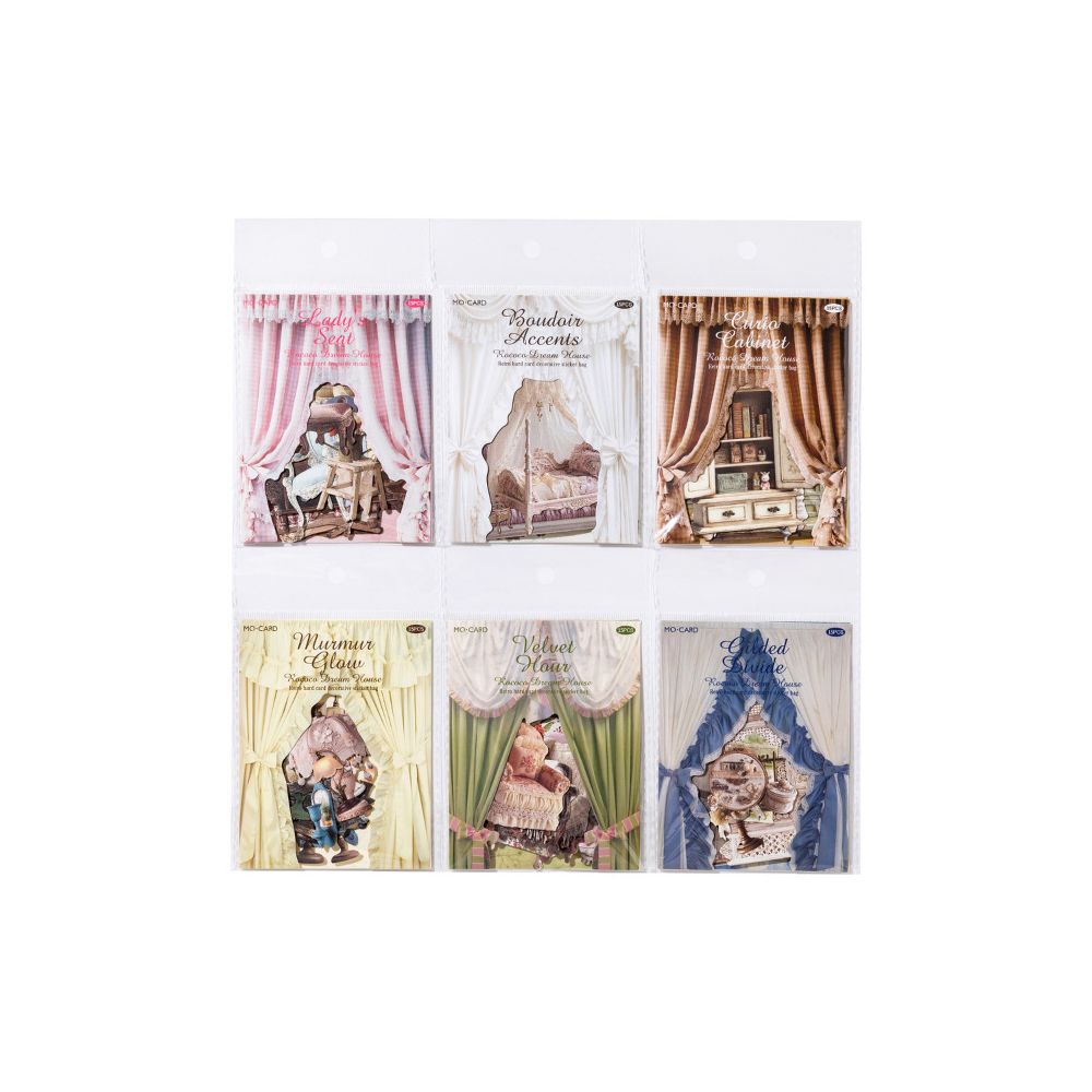Sweet Dream House Series Hard Card Sticker Pack 15 Sheets image 4