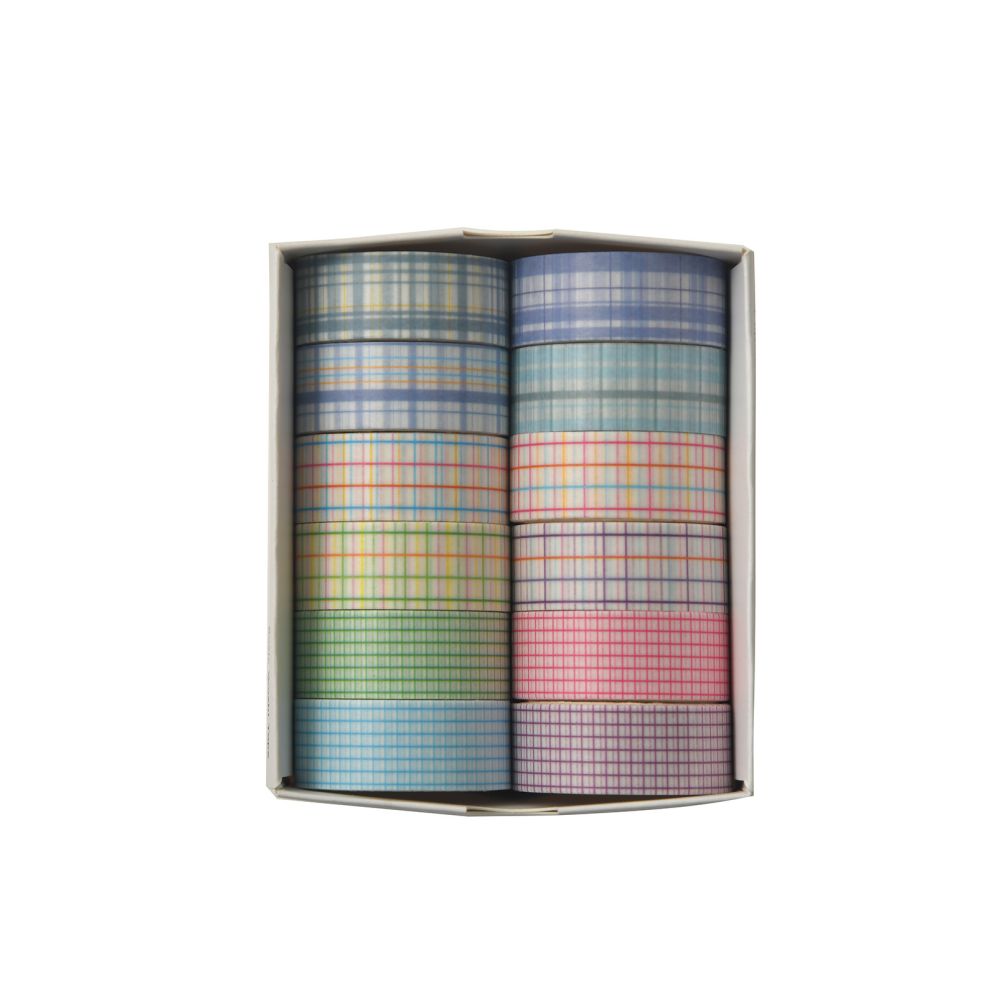 Cross border Washi Tape Set 12 Rolls 4 Types