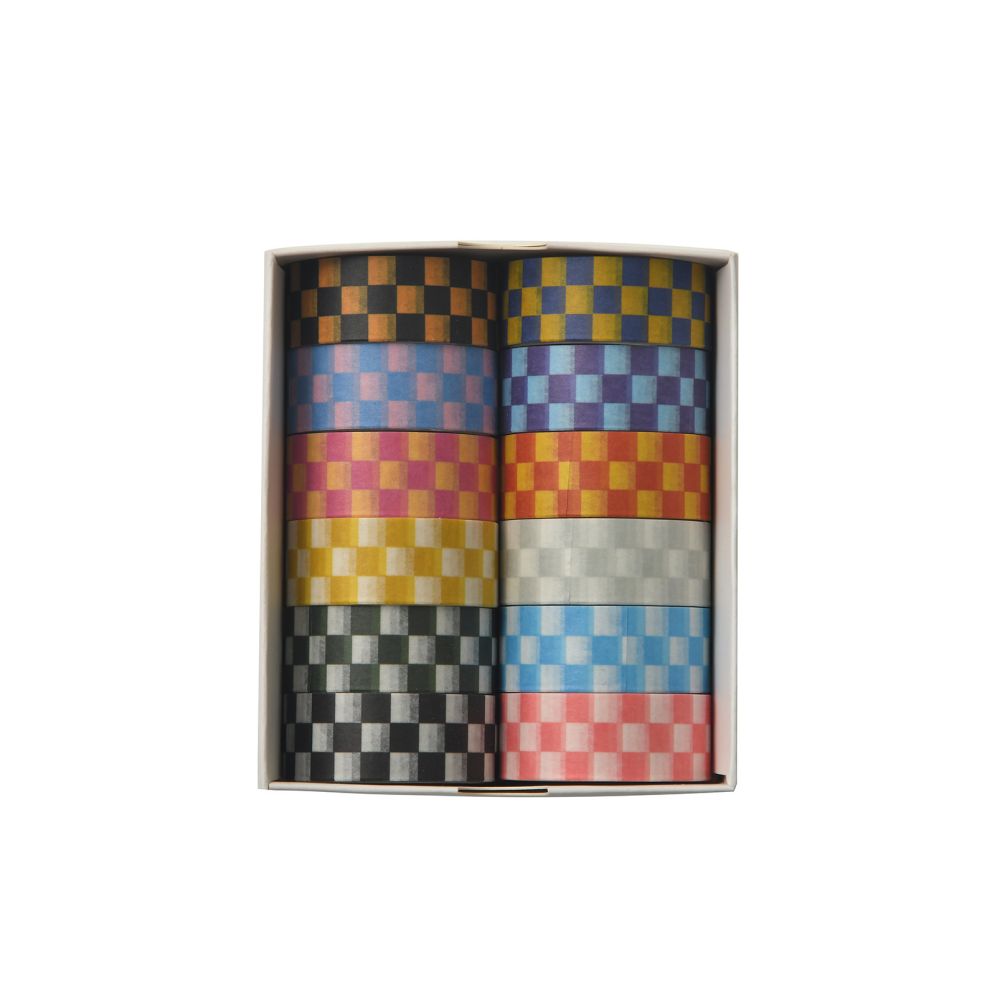 Cross border Washi Tape Set 12 Rolls 4 Types