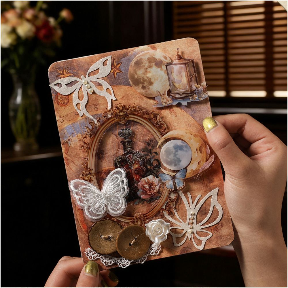 Dark Phantom Antique Poetry Series Material Pack 4 Styles image 1