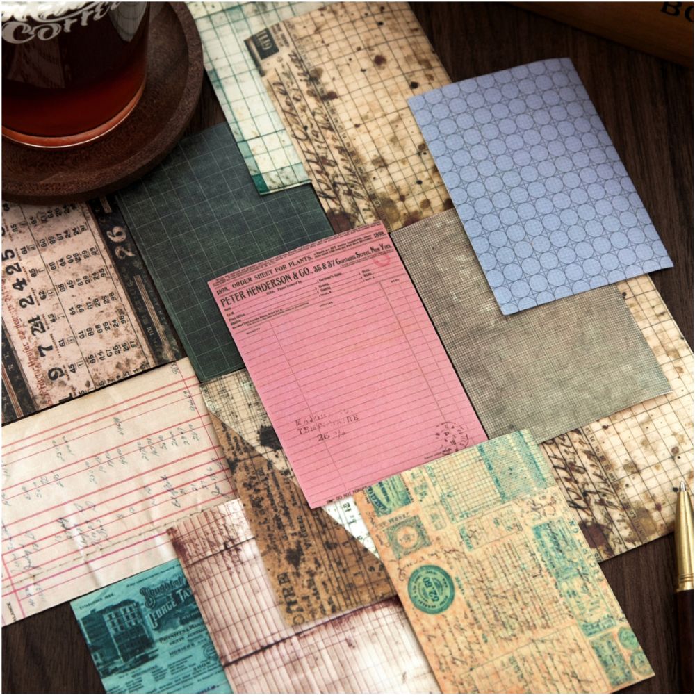 Old Bill Series Material Stickers 48 Sheets 4 Designs image 1