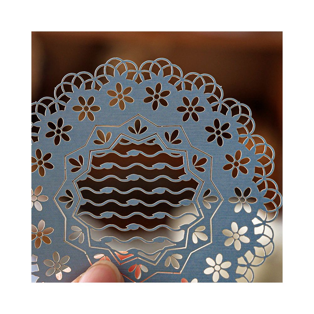 light Vintage Lace material Paper 4 variants image 3