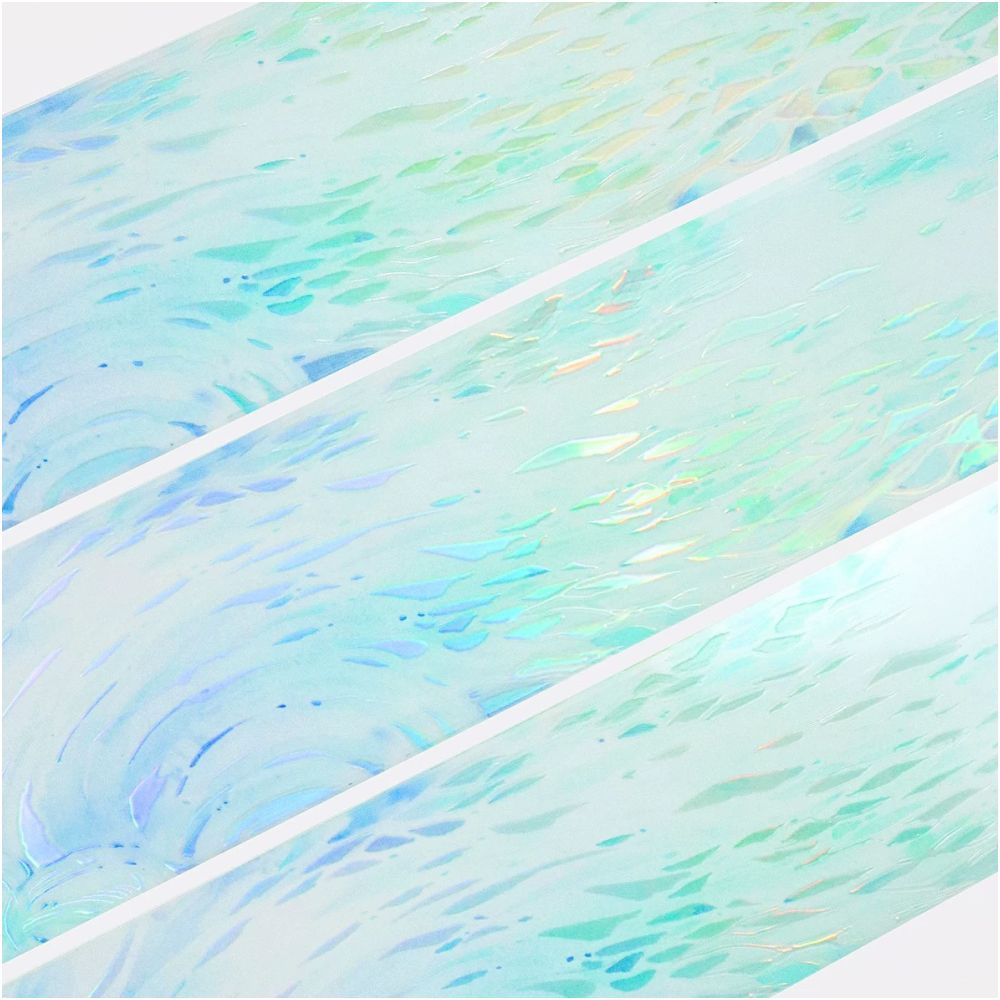 Transparent Water Ripple PET Tape 6cm x 1m image 3