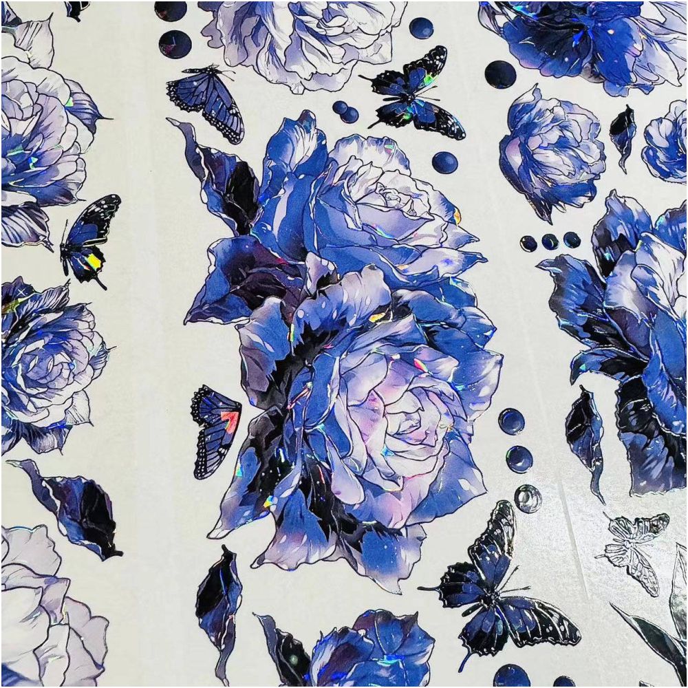 Beautiful flower PET Tape 6cm x 1m image 3