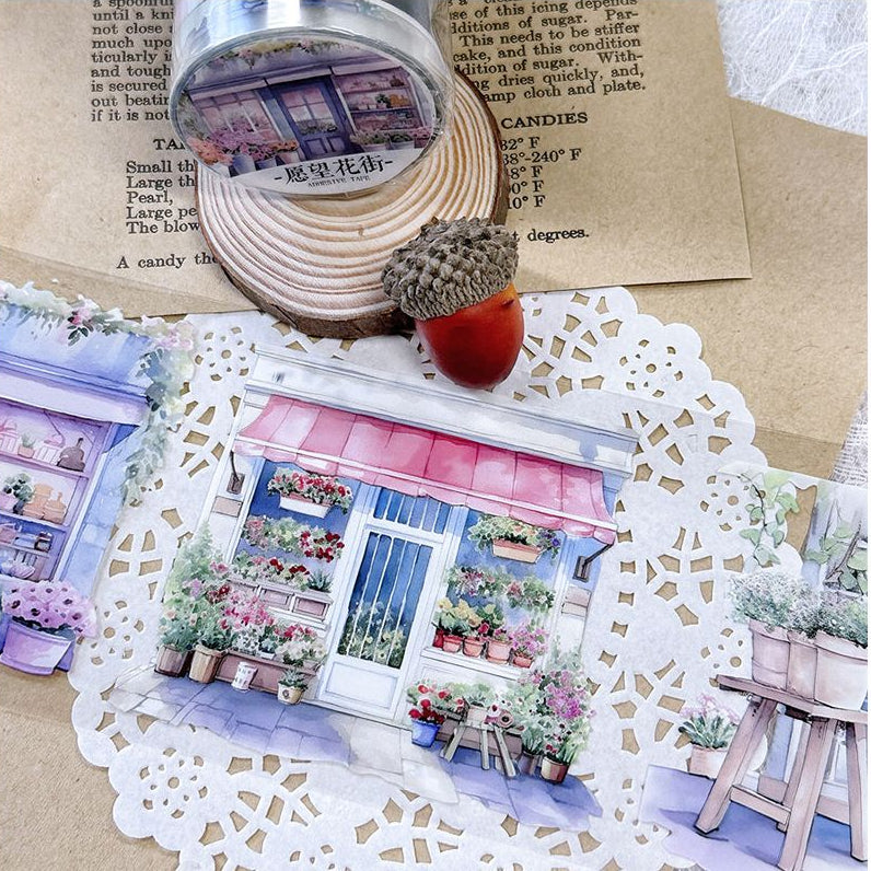 Flower Street PET Tape 7cm x 1m image 2