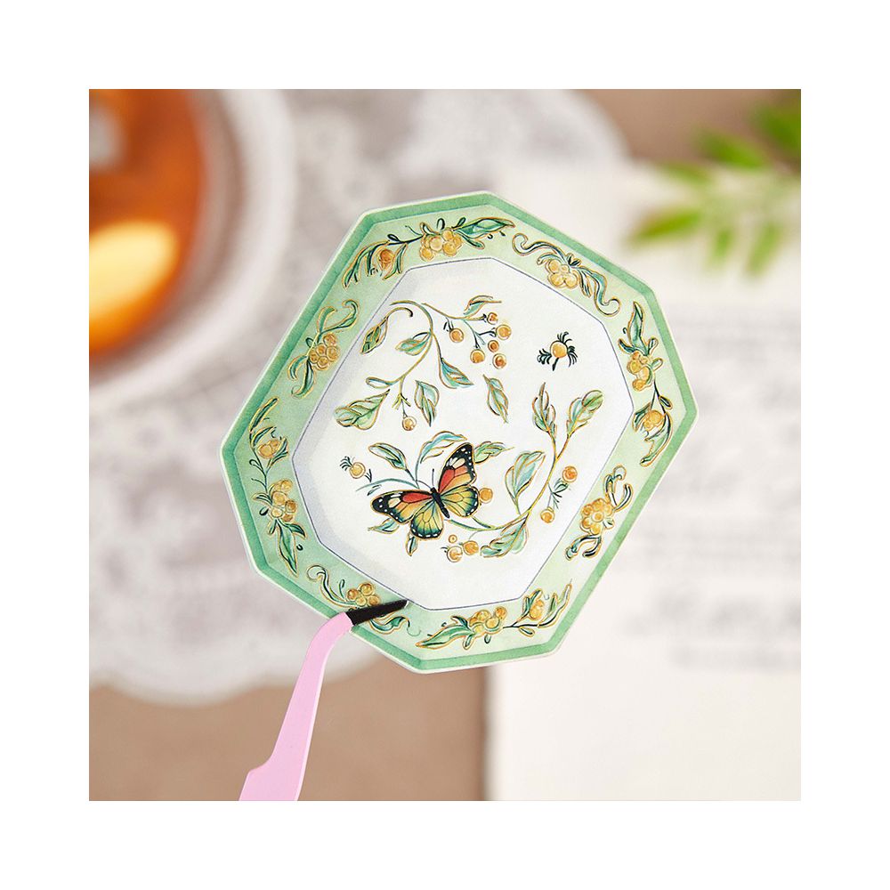 Dreamy Garden Series Paper Material Stickers 10 sheets 6 designs image 3