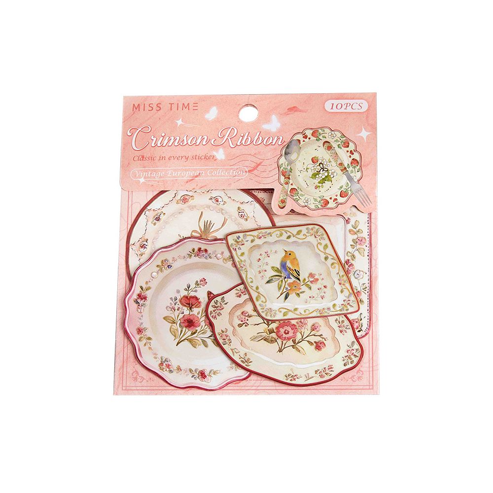 Dreamy Garden Series Paper Material Stickers 10 sheets 6 designs image 4
