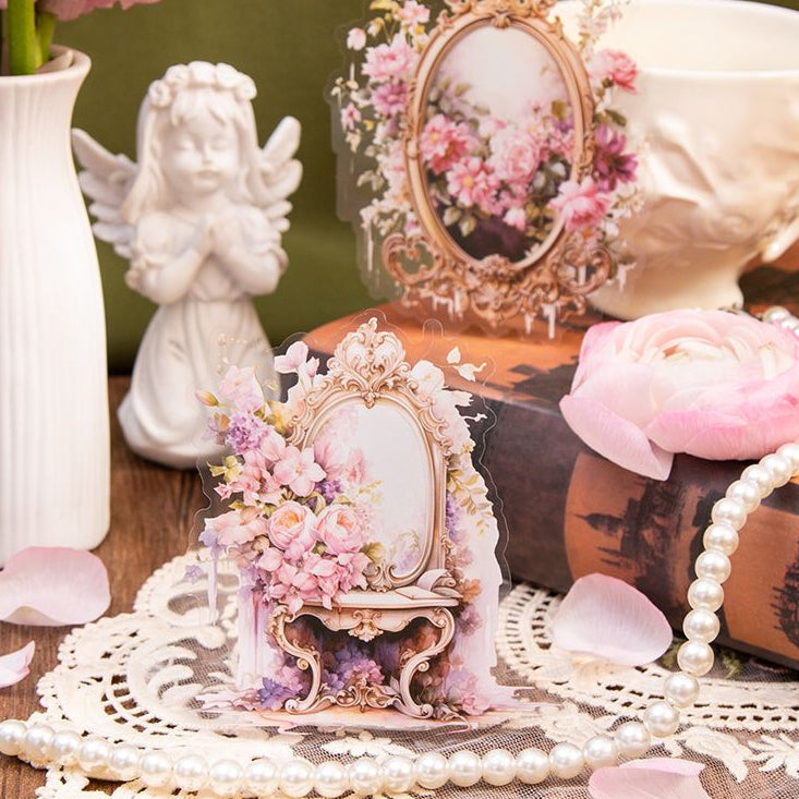 Magic Mirror and Flower PET Stickers 6 variants image 1