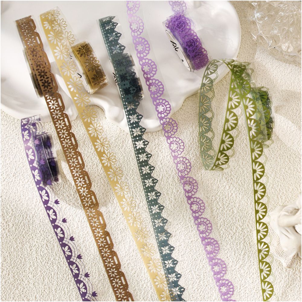 Silk Satin Dream series PET Tape 1 5cm x 2m 2 designs image 0