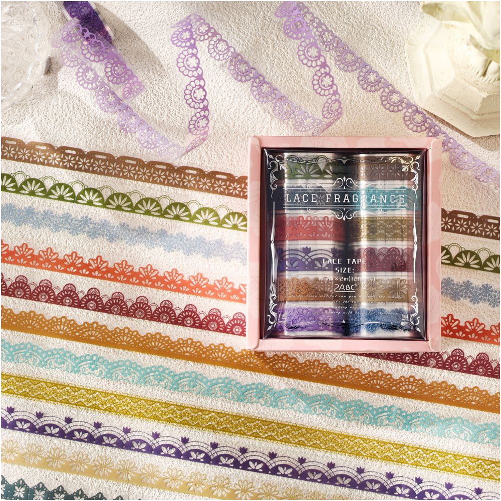 Silk Satin Dream series PET Tape 1 5cm x 2m 2 designs image 1