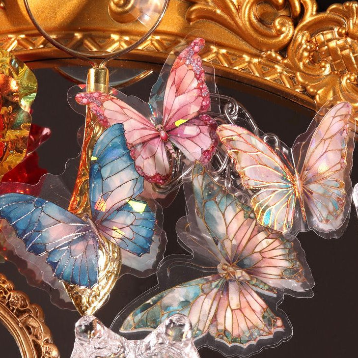 Butterfly Valley Series 3D PET Stickers 4 Styles 20 Pcs image 1