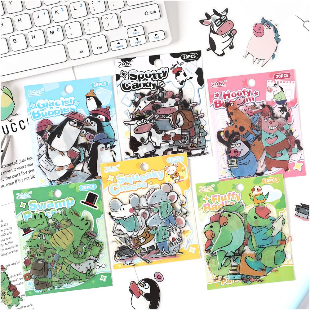 Animal Fantasy Pet Stickers 6 variants image 0