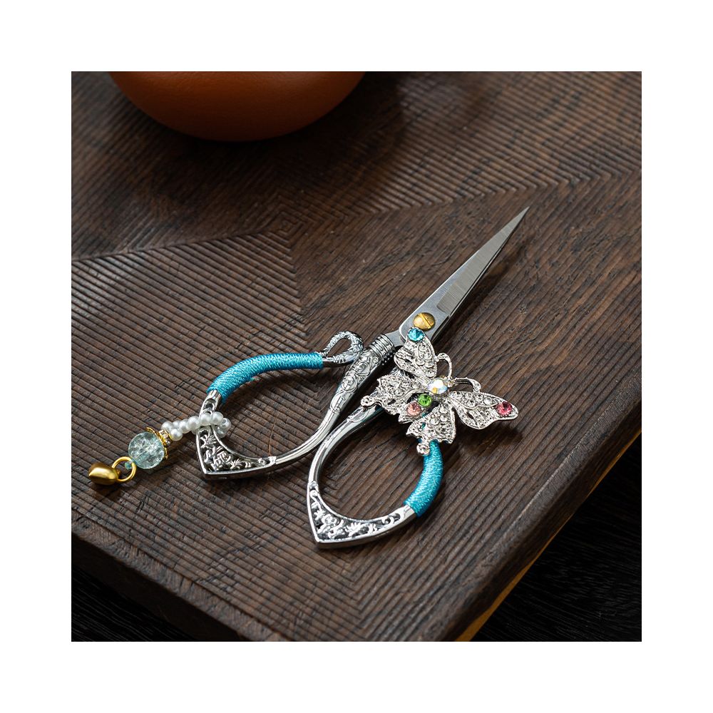 Elegant butterfly handled scissors 16 Styles image 1