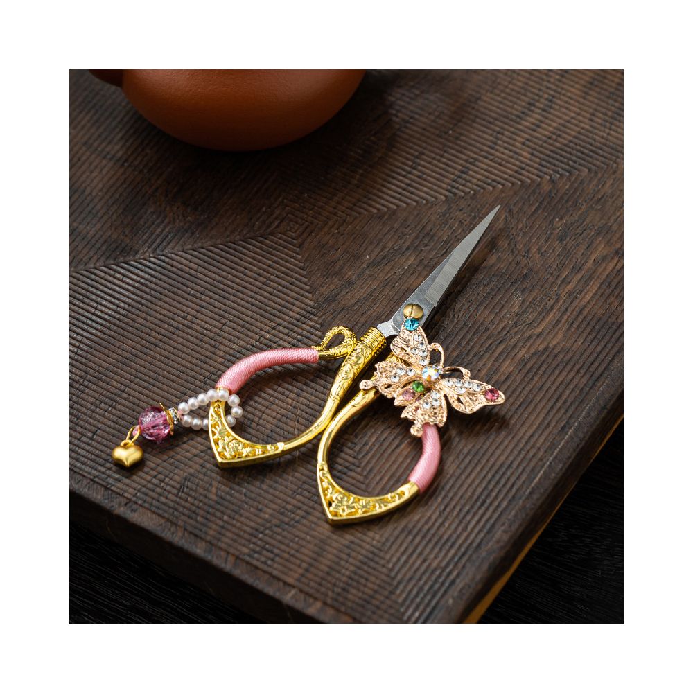 Elegant butterfly handled scissors 16 Styles