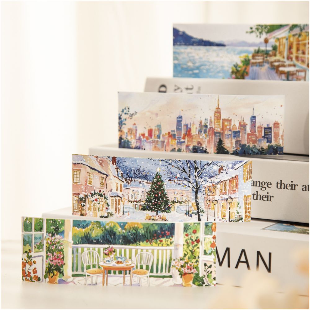 Four Seasons Collection Paper Stickers 24psc 4 variants image 1