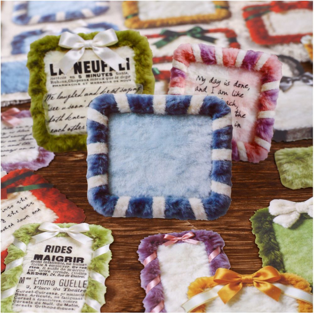 Plush Vintage Story Paper Stickers Pack 20psc 6 variants image 0
