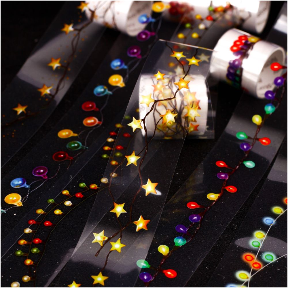 Tape Colorful String Lights Series PET Tape 3 5cm x 2m 6 variants image 4