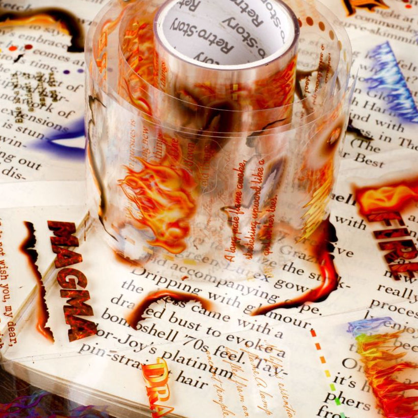 Flame Series PET tape 5cm x 2m 6 variants image 3