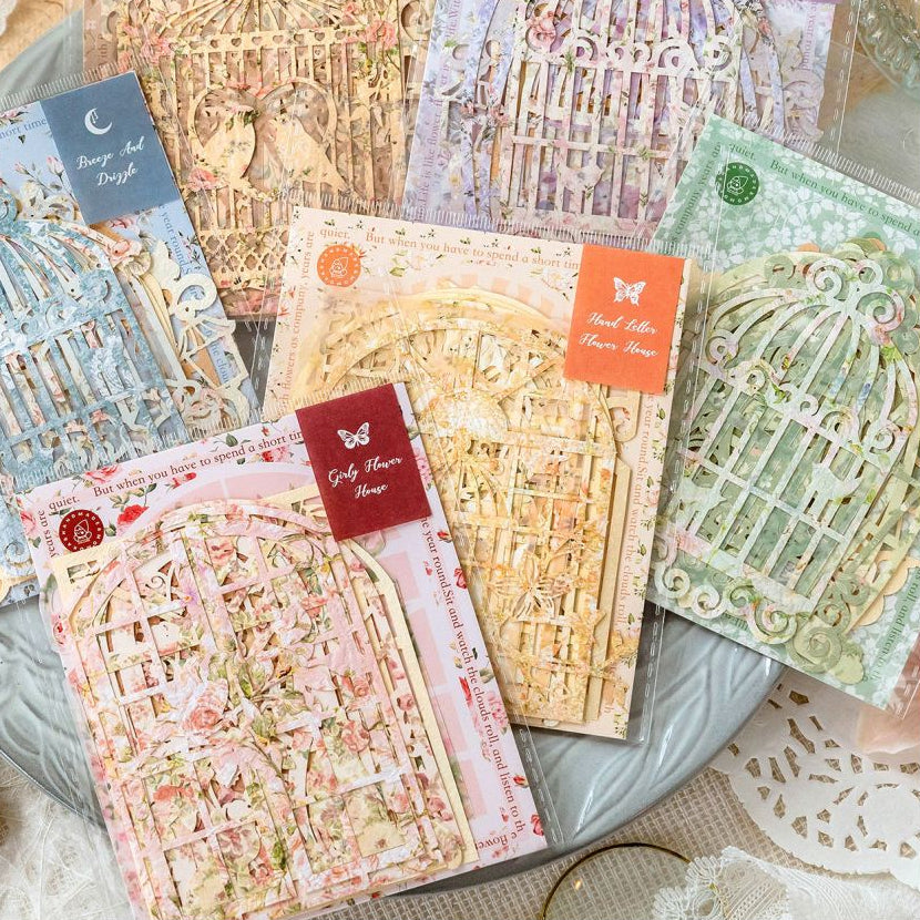 Hollow Out Lace Paper Series 6 Designs image 0