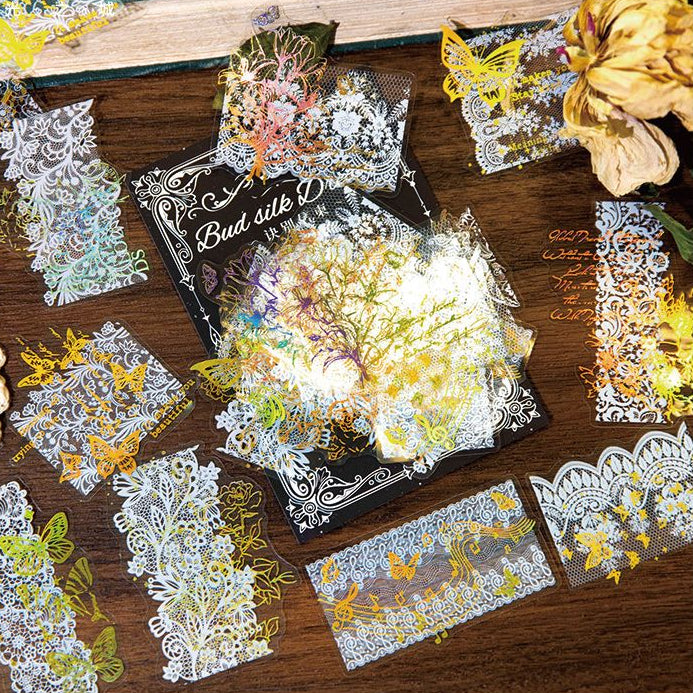 Lace Dream Series PET Sticker Bag 6 Designs image 3