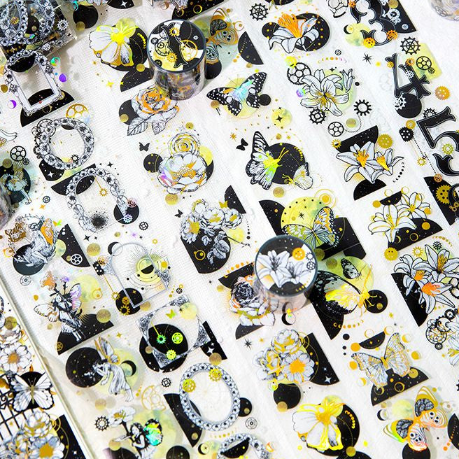 Starry Dream and Firefly Series PET tape 4 8cm x 2m 6 Designs image 0