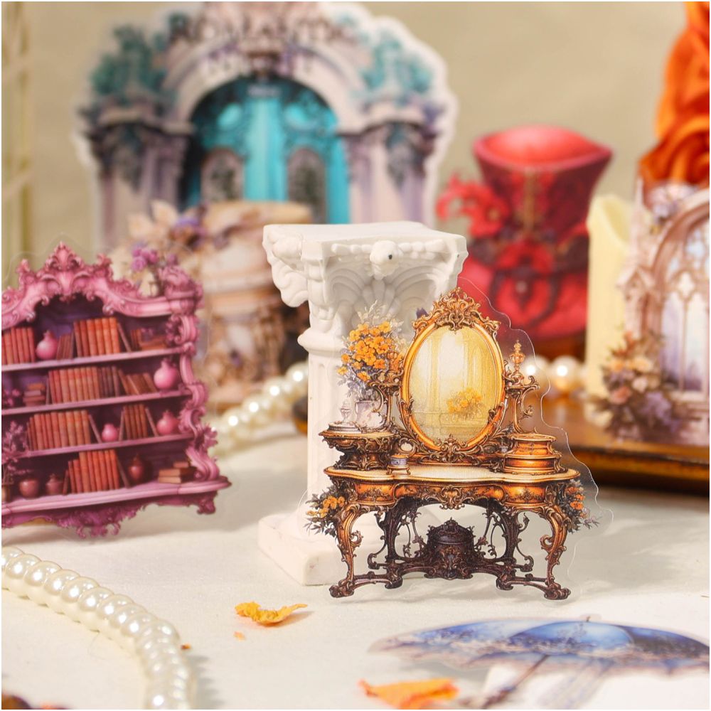 Baroque Ball Series PET Stickers 4 Designs image 1