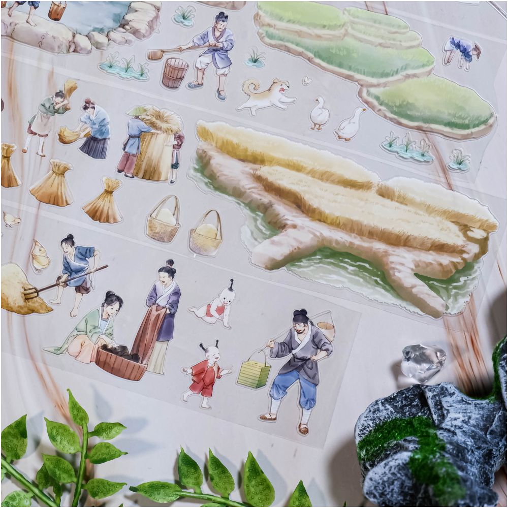 Farm Series Character PET tape 6cm x 1m image 0