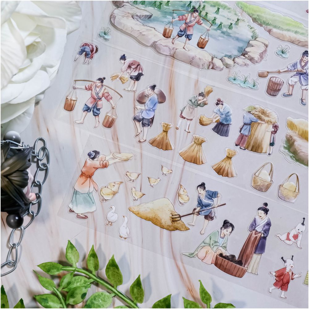 Farm Series Character PET tape 6cm x 1m image 2