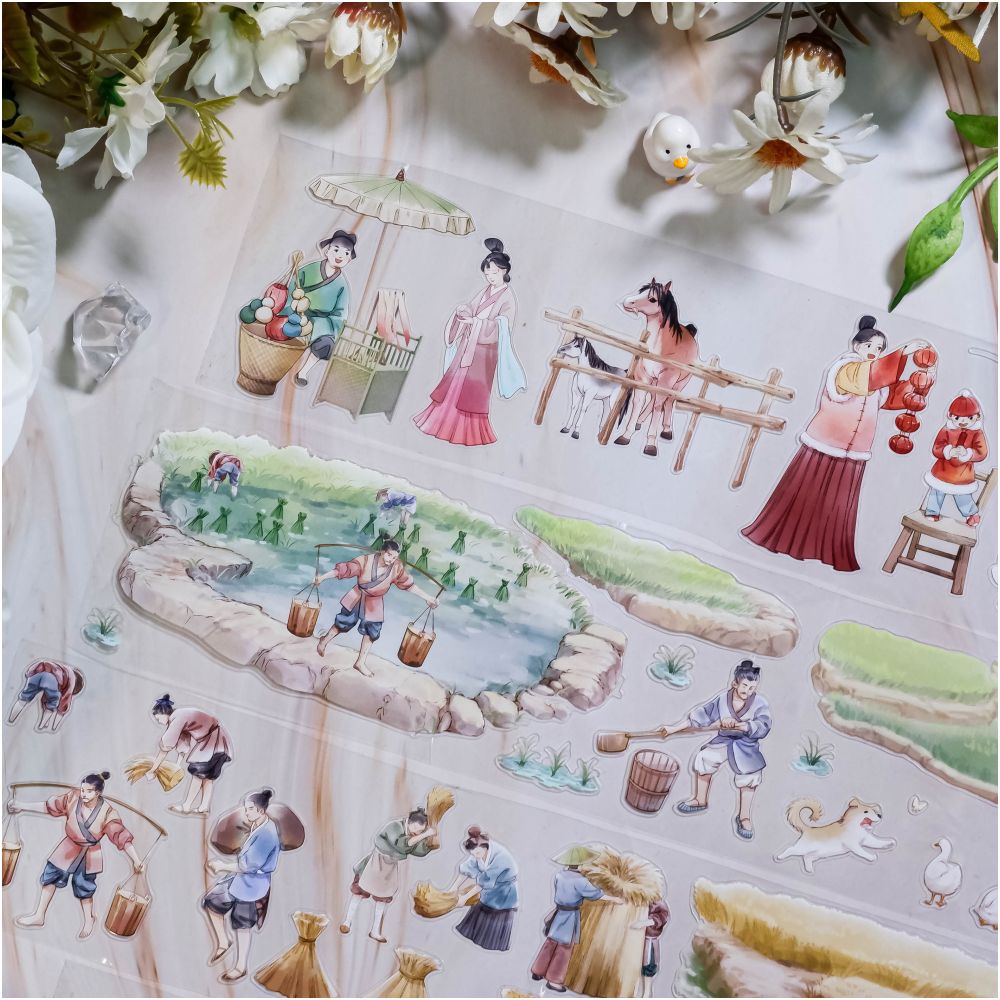 Farm Series Character PET tape 6cm x 1m image 3