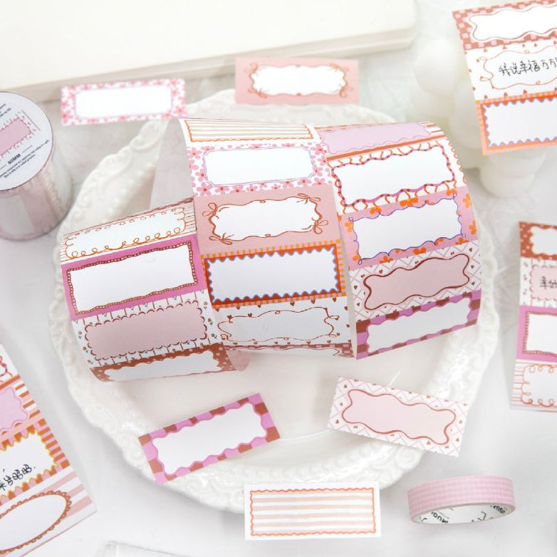 Notes Cloud Series Paper Tape 5cm x 2m 6 Designs image 2