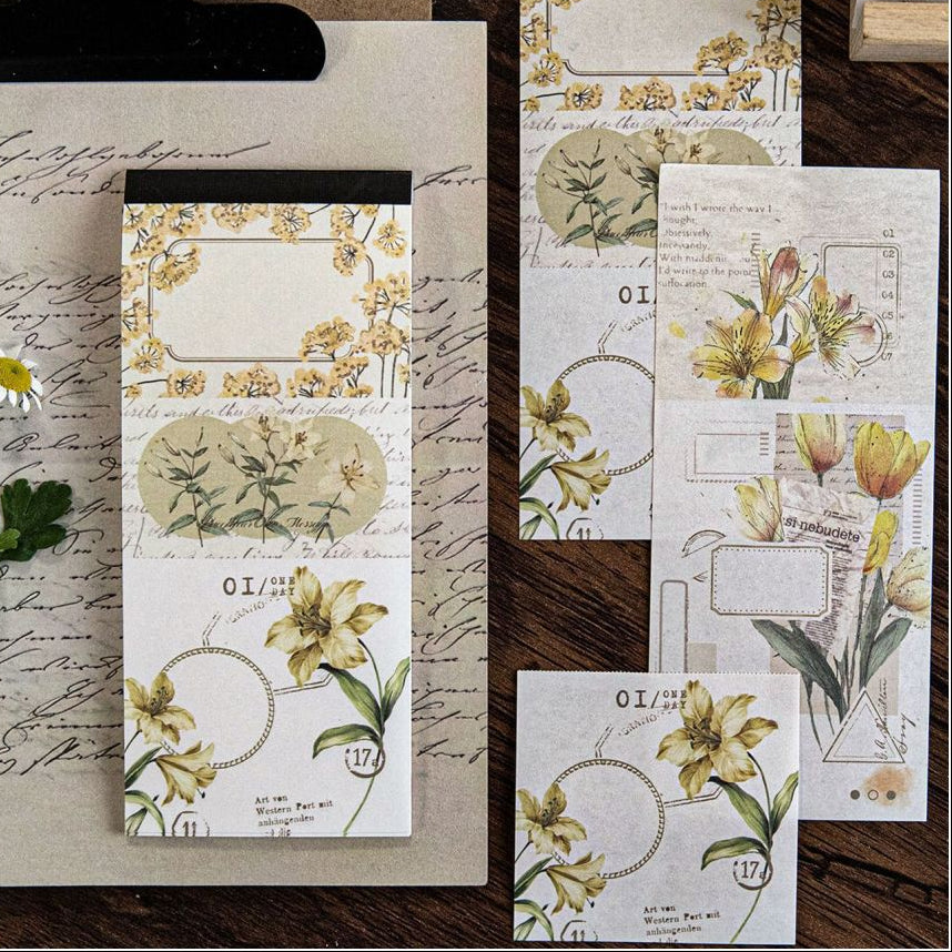 Floral Color Series Paper 6 Styles image 1