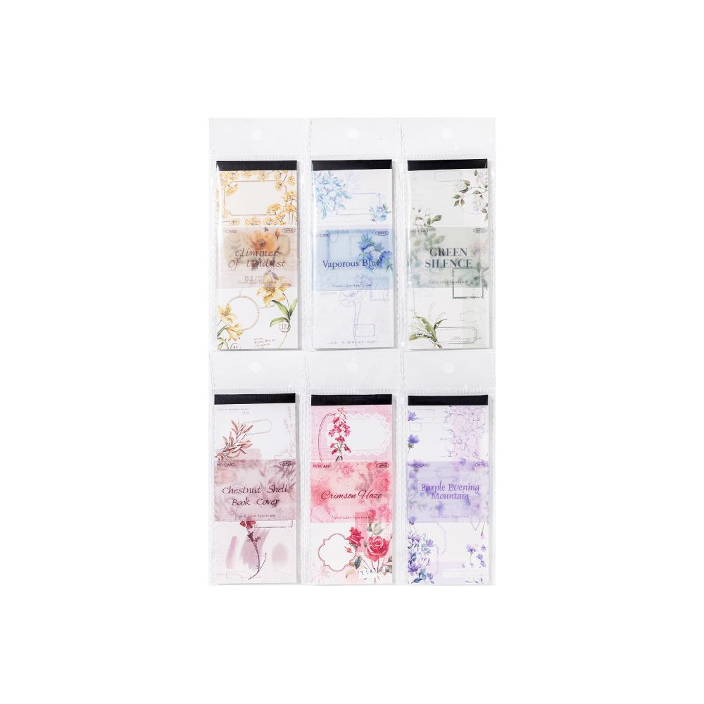 Floral Color Series Paper 6 Styles image 4