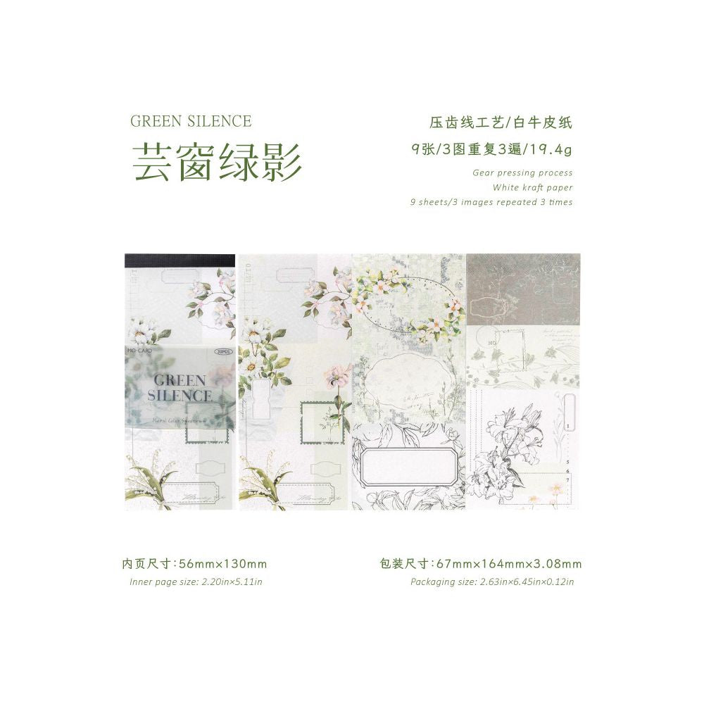 Floral Color Series Paper 6 Styles