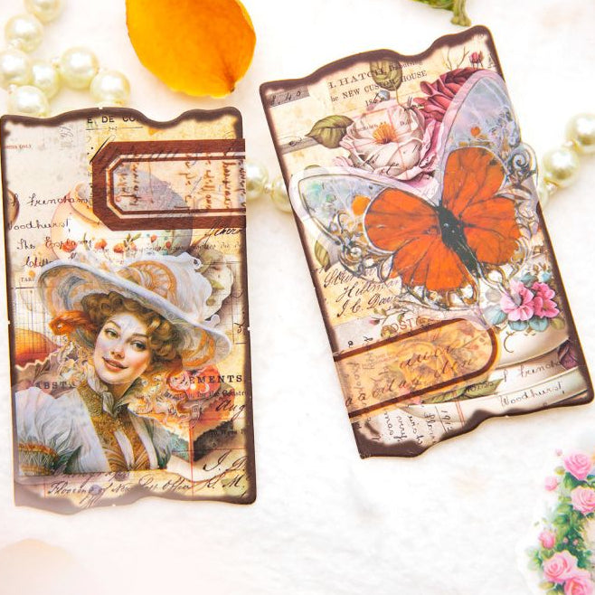 Dream Story Series PET Stickers 6 Designs 40 Pcs image 4