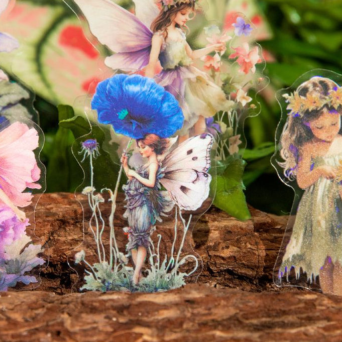 Mysterious Wonderland Series Fairy PET Stickers 4 Designs 30 Pcs image 3