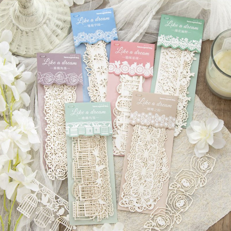 Lace Paper Tape 10psc 3 variants image 0