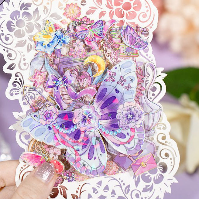 Butterfly Letter PET Tape 6cm x 1 5m 4 Designs image 3