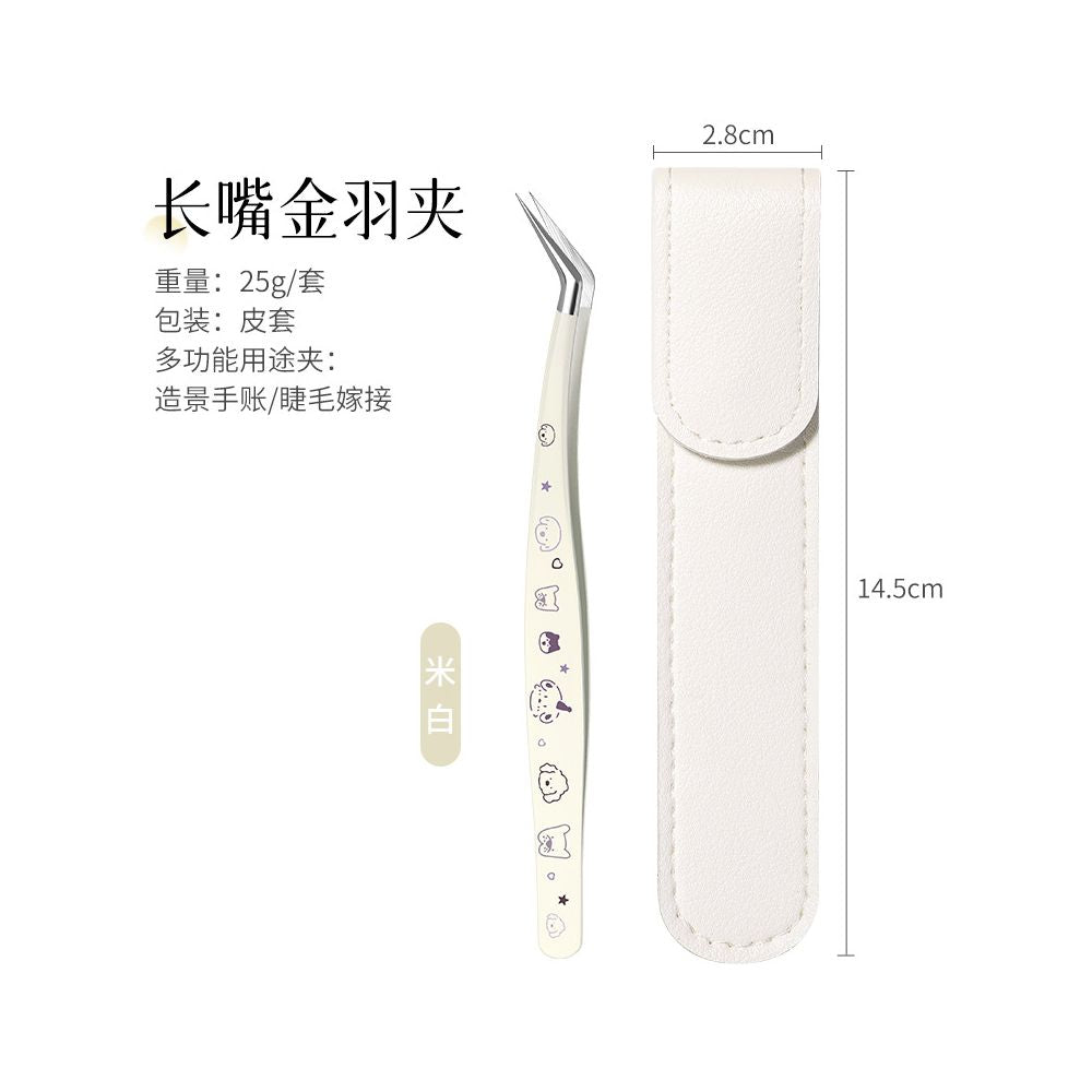Stainless steel tweezers kit 5 Styles