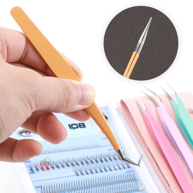 Stainless steel tweezers set 2 options image 1