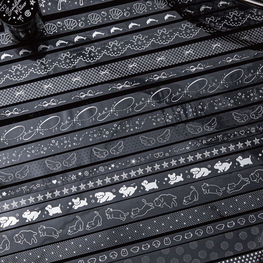 Silver Special Edition Series PET Tape Set 6 Designs image 3
